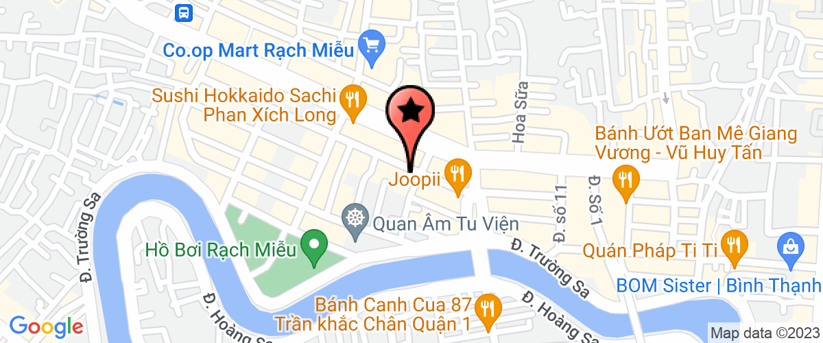 Bản đồ đến địa chỉ Chi Nhánh Công Ty Cổ Phần Du Lịch Và Truyền Thông Ponagar