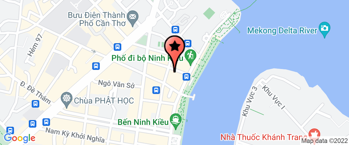 Bản đồ đến địa chỉ Chi Nhánh Công Ty Trách Nhiệm Hữu Hạn Miền Tây Tại Cần Thơ