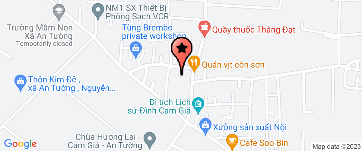 Bản đồ đến địa chỉ Trường Mầm Non Việt Xuân