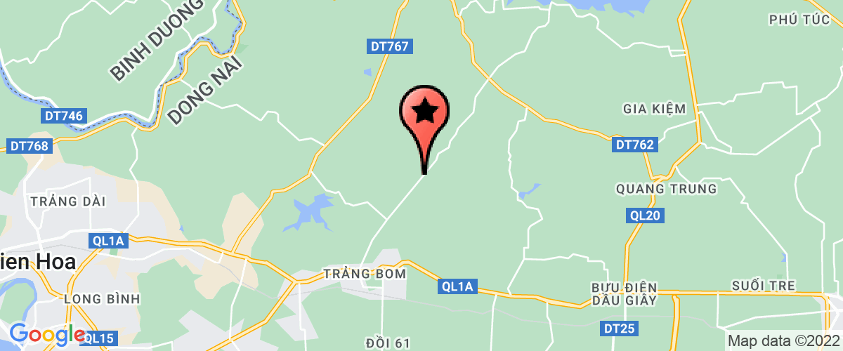 Bản đồ đến địa chỉ Công Ty TNHH Một Thành Viên Thương Mại Hùng Việt Minh