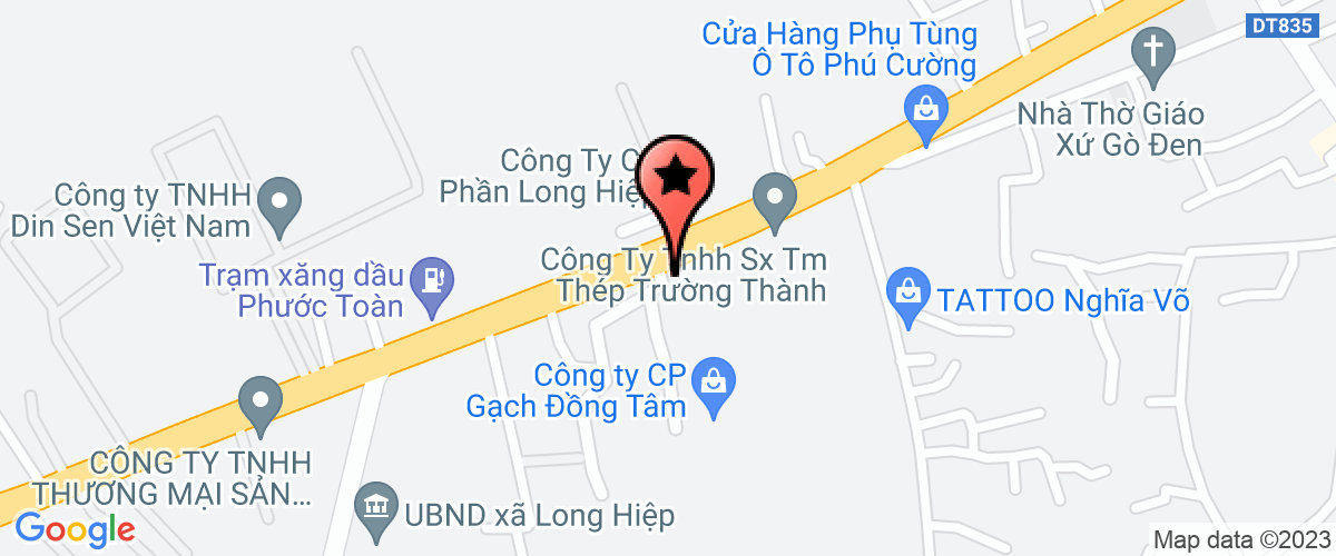 Bản đồ đến địa chỉ Công Ty TNHH Inox Tuấn Phát Đạt