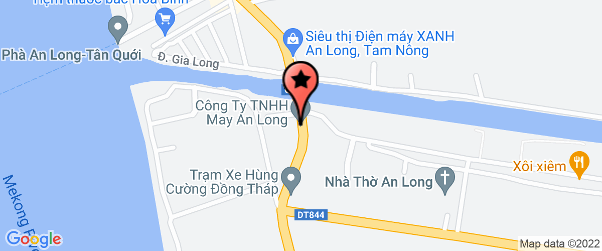 Bản đồ đến địa chỉ Công Ty Trách Nhiệm Hữu Hạn Tôm Giống Càng Xanh Đồng Tháp
