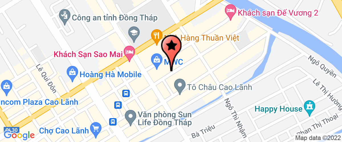 Bản đồ đến địa chỉ Công Ty TNHH Đầu Tư Xây Dựng Và Môi Trường Quang Minh