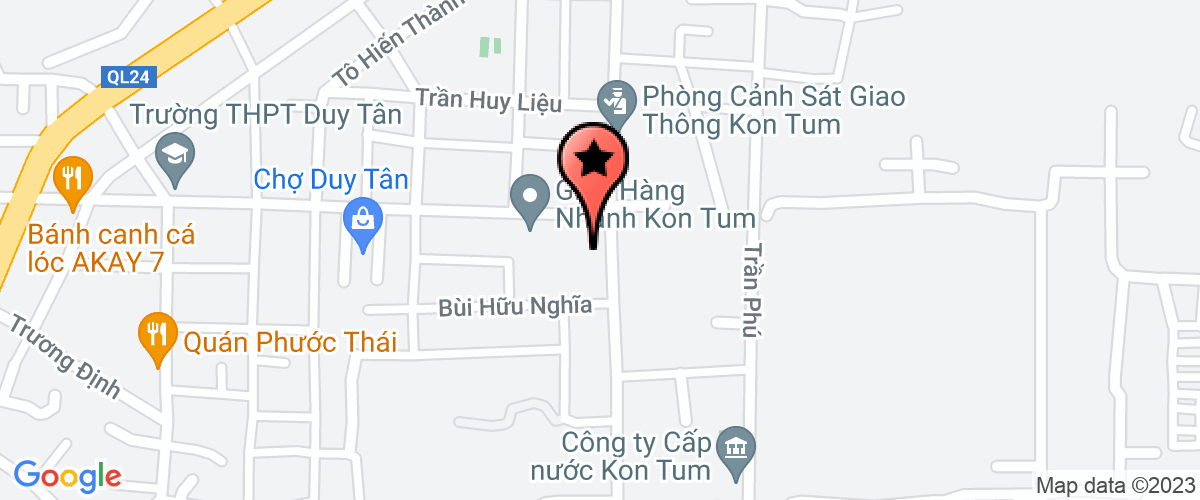 Bản đồ đến địa chỉ Xí Nghiệp Xây Dựng Thanh Long - Văn Phòng Đại Diện Tại Thành Phố Kon Tum