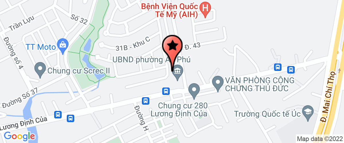 Bản đồ đến địa chỉ Công Ty TNHH Đầu Tư Và Phát Triển Thương Mại Xây Dựng Minh Khôi