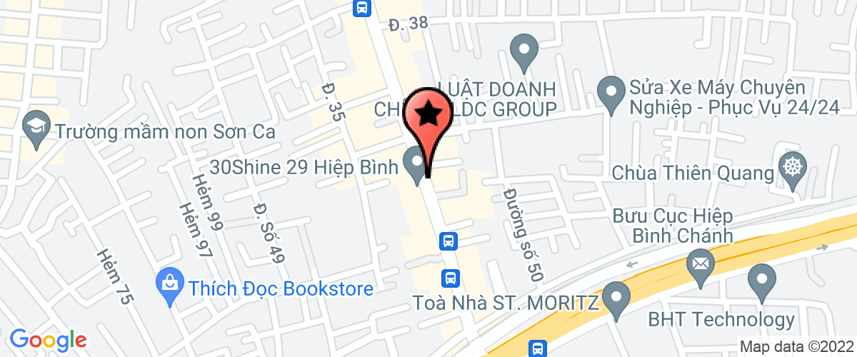 Bản đồ đến địa chỉ Công Ty TNHH Sản Xuất Thương Mại Và Dịch Vụ An Bảo Long