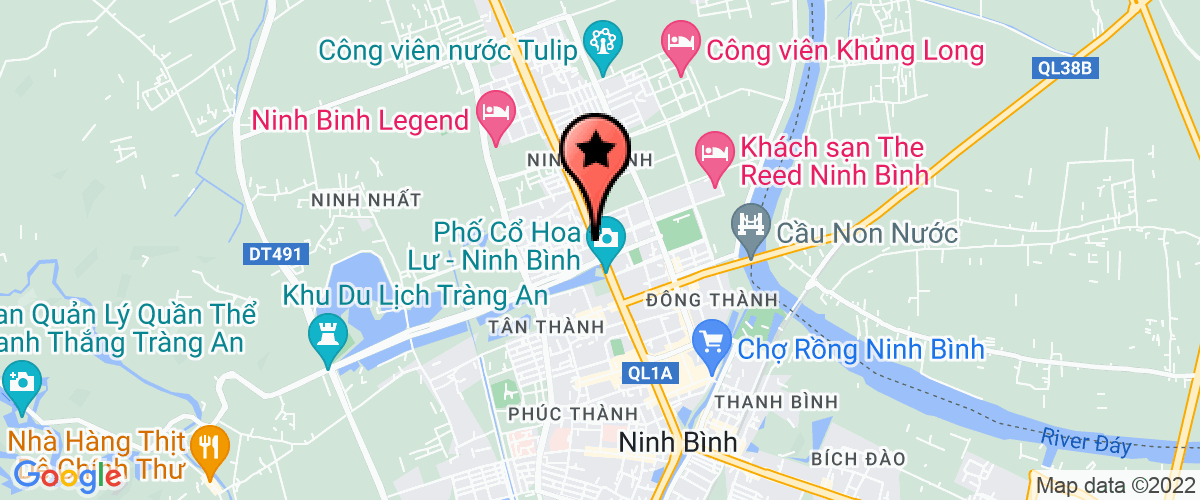 Bản đồ đến địa chỉ Sở xây dựng Ninh Bình