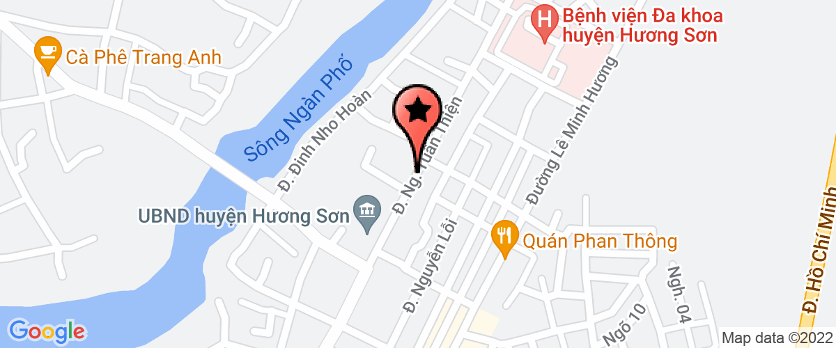 Bản đồ đến địa chỉ Công Ty CP Khám Chữa Bệnh Hương Sơn