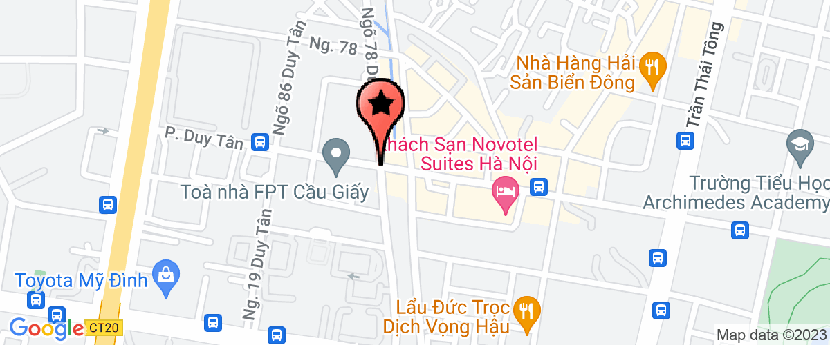 Bản đồ đến địa chỉ Công Ty TNHH Đại Thành Invest