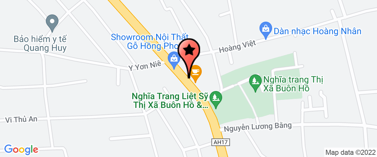 Bản đồ đến địa chỉ Văn phòng đăng ký quyền sử dụng đất