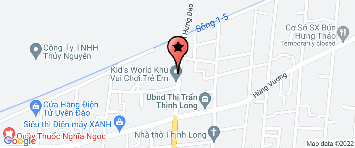 Bản đồ đến địa chỉ Công ty TNHH Thuỷ Trưởng