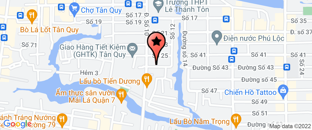 Bản đồ đến địa chỉ Công Ty TNHH Dịch Vụ Hỗ Trợ Nghiên Cứu Khoa Học Smart (NTNN)