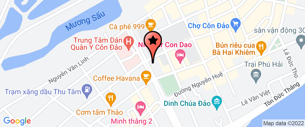 Bản đồ đến địa chỉ Thư Viện Huyện Côn Đảo
