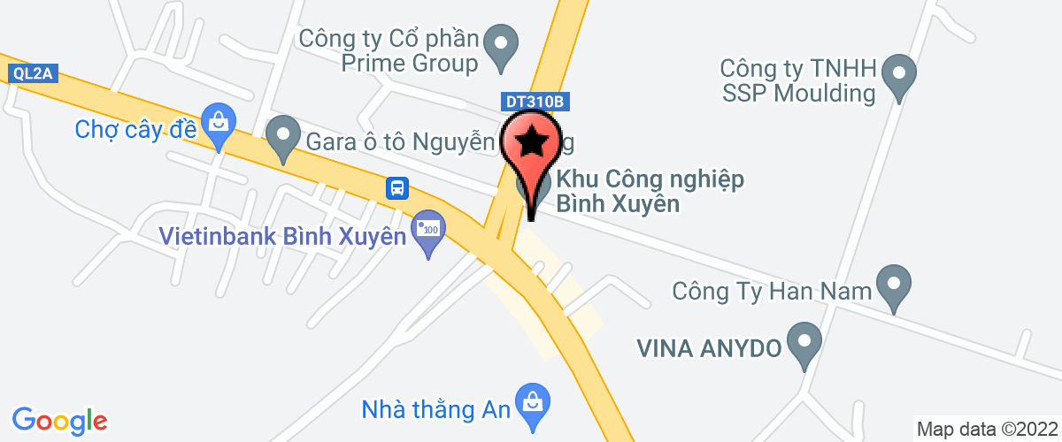 Bản đồ đến địa chỉ Công Ty TNHH De Heus - Chi Nhánh Vĩnh Phúc