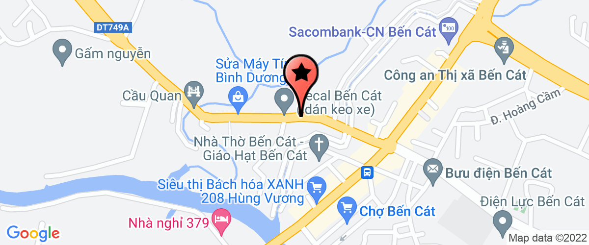 Bản đồ đến địa chỉ Công Ty TNHH Một Thành Viên Điện Tử Viễn Thông Hào Quang Bình Dương