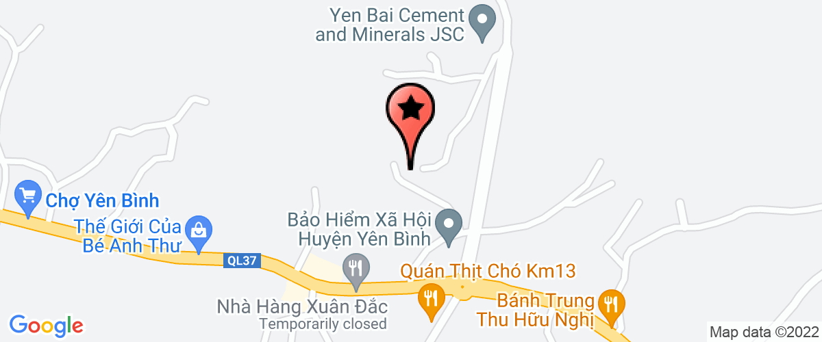 Bản đồ đến địa chỉ HTX dịch vụ khai thác VC đá Trung Kiên