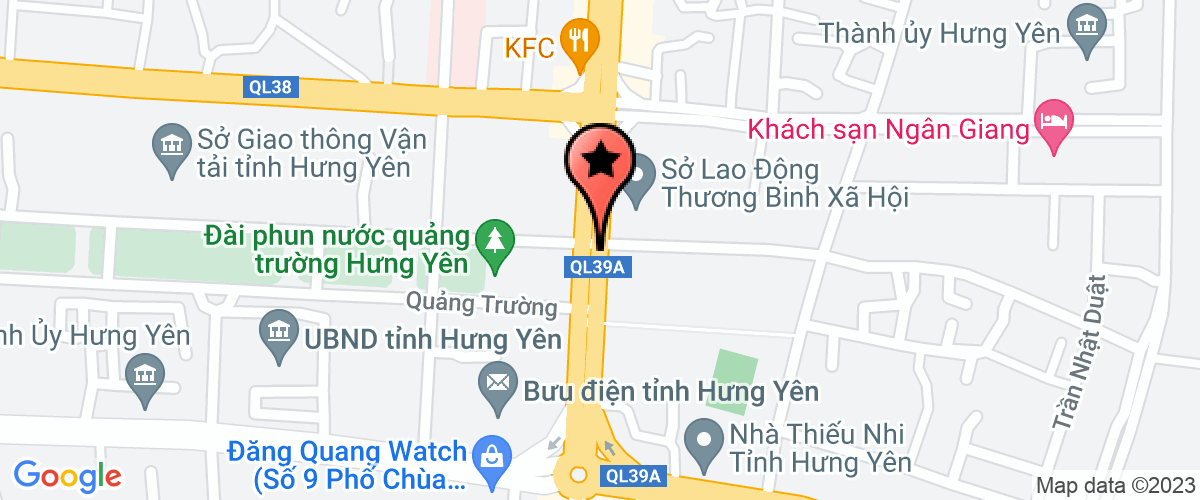 Bản đồ đến địa chỉ Công ty cổ phần bảo hiểm Viễn Đông - Chi nhánh Hưng Yên
