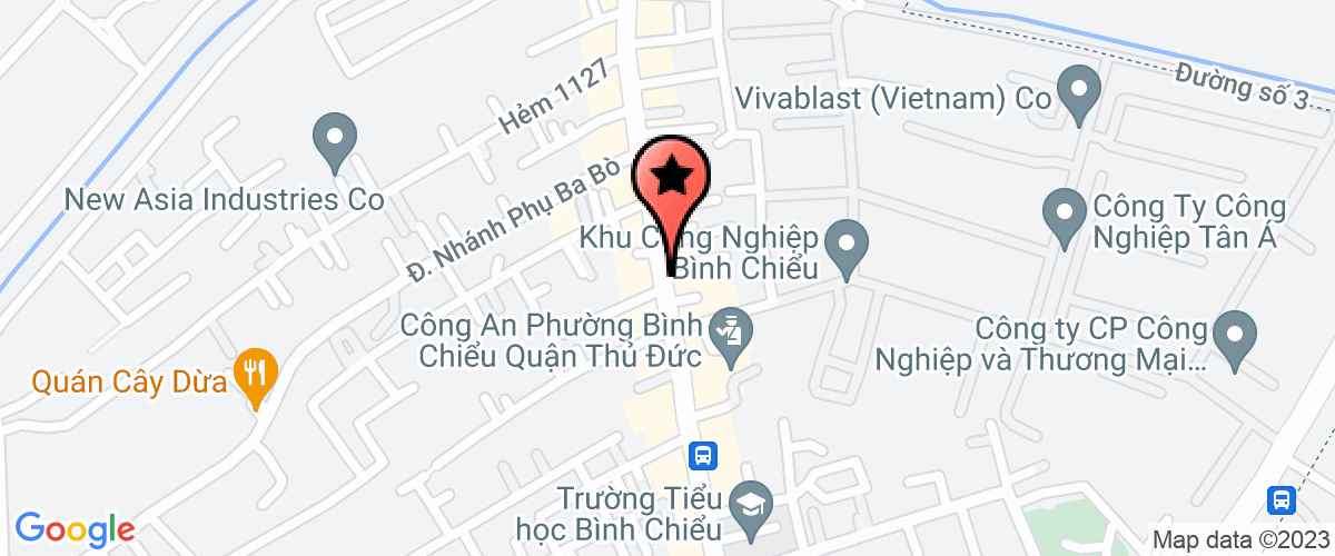 Bản đồ đến địa chỉ Chi Nhánh Công Ty TNHH Thực Phẩm Đông Bắc á - Xưởng Sản Xuất