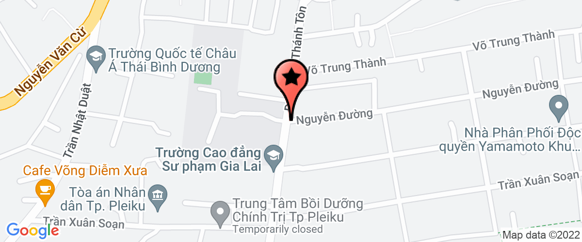 Bản đồ đến địa chỉ Công Ty TNHH Sản Xuất Và Thương Mại Nội Thất Nhà Đẹp Gia Lai