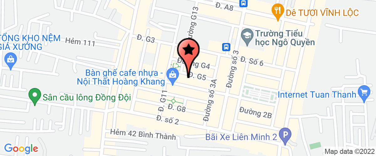 Bản đồ đến địa chỉ Công Ty TNHH Máy May Seng Feng