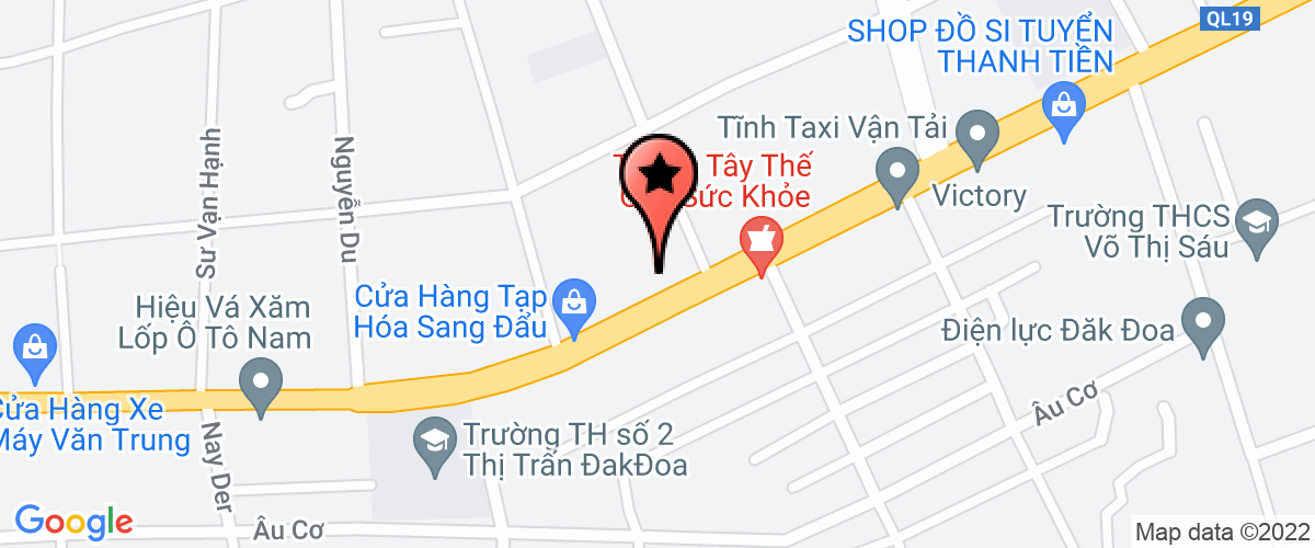 Bản đồ đến địa chỉ Huyện Đoàn huyện Đak Đoa