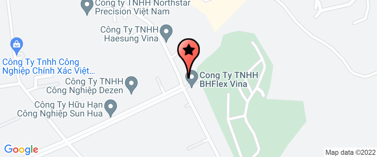 Bản đồ đến địa chỉ Thuế nhà thâu- Công ty TNHH công nghiệp cơ khí chính xác Việt Nam 1