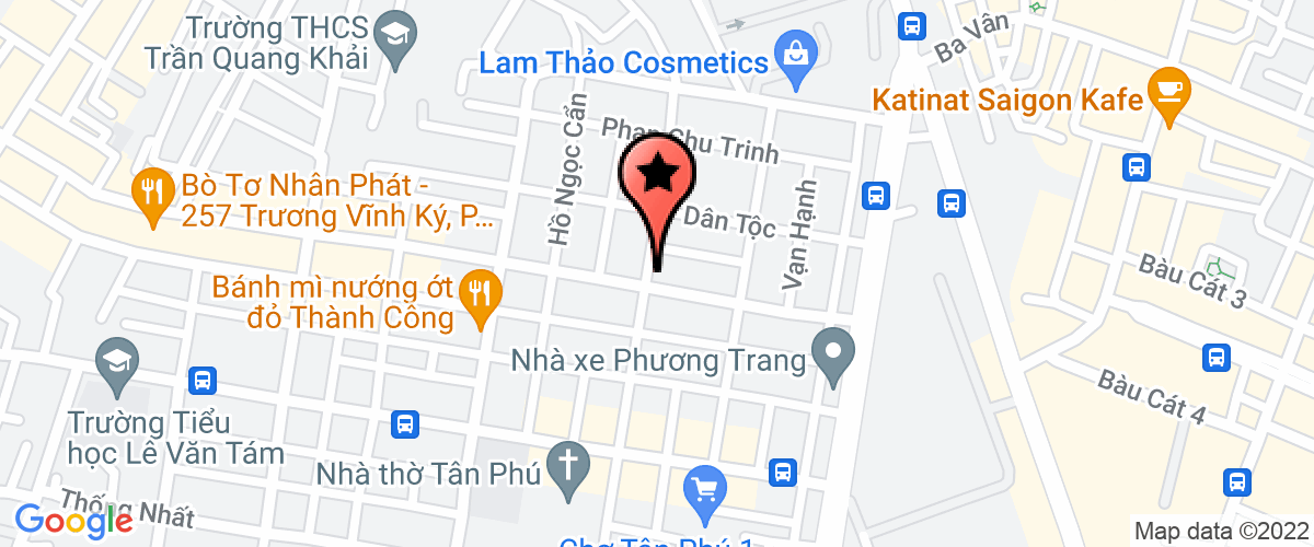 Bản đồ đến địa chỉ Công Ty TNHH Dịch Vụ Thẩm Mỹ A&z