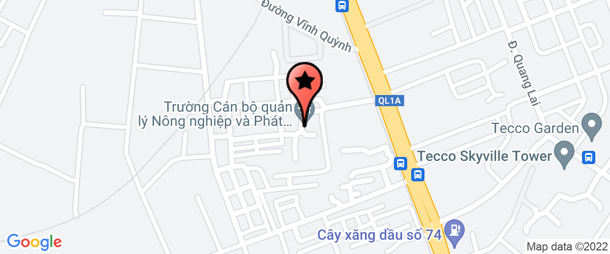 Bản đồ đến địa chỉ Công Ty TNHH Thương Mại Đầu Tư & Điện Lạnh Thăng Long