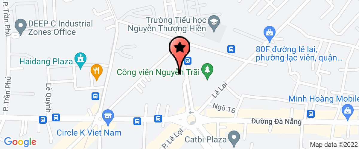 Bản đồ đến địa chỉ Công Ty TNHH Thương Mại & Xuất Nhập Khẩu Thái Sơn