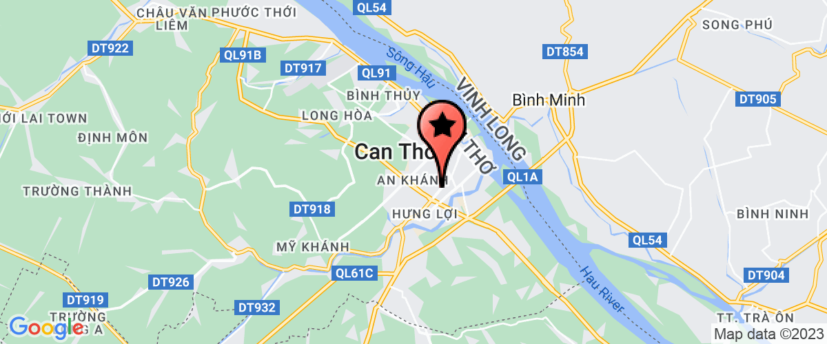 Bản đồ đến địa chỉ Chi nhánh 10-Cty CP Thương nghiệp Tổng Hợp Cần Thơ