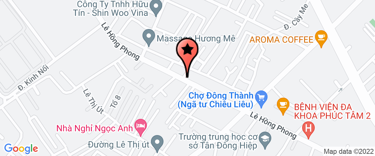 Bản đồ đến địa chỉ Công Ty TNHH Dịch Vụ Bảo Vệ Chuyên Nghiệp Hoàng Phát