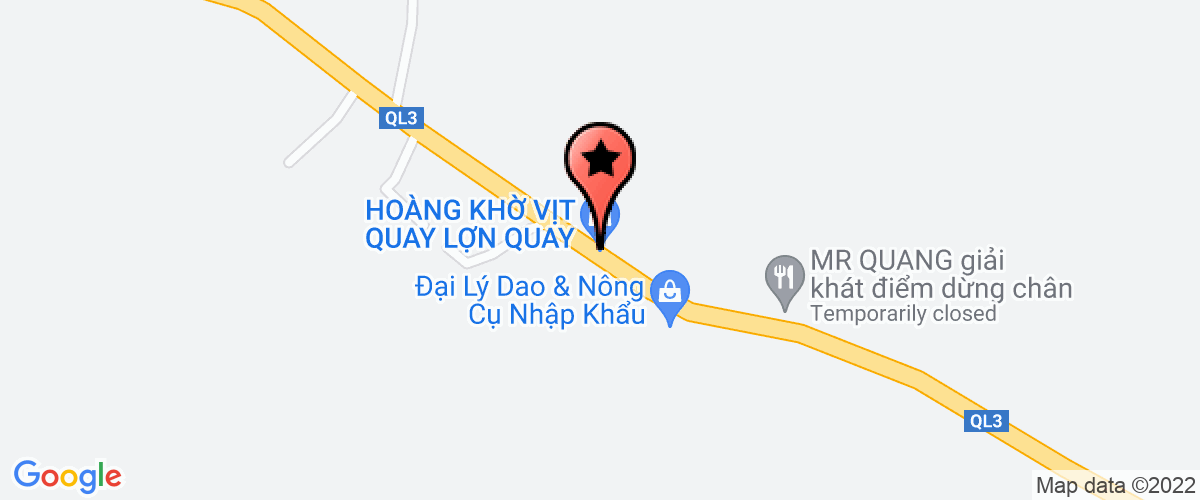 Bản đồ đến địa chỉ Công Ty TNHH Khai Thác Vật Liệu Xây Dựng Quảng Uyên