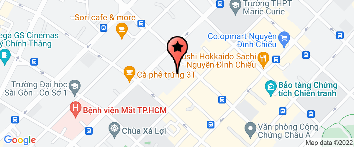 Bản đồ đến địa chỉ Công Ty Trách Nhiệm Hữu Hạn Doctor Beauty