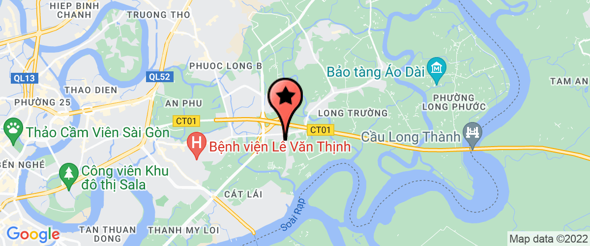 Bản đồ đến địa chỉ Công Ty Trách Nhiệm Hữu Hạn Một Thành Viên In Hưng Phú