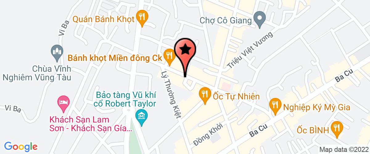 Bản đồ đến địa chỉ Công Ty Trách Nhiệm Hữu Hạn Xăng Dầu Thiên Phát Lộc