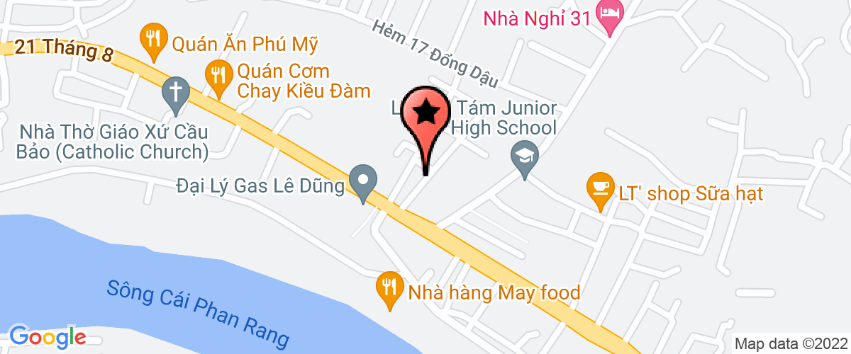 Bản đồ đến địa chỉ Công Ty TNHH Thương Mại Và Dịch Vụ Quỳnh Anh Ninh Thuận