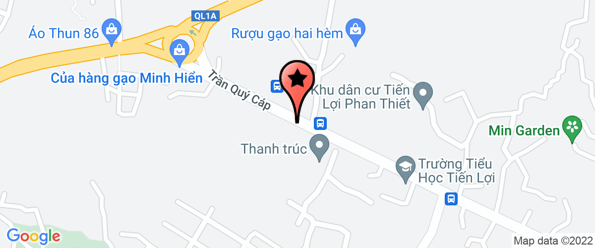 Bản đồ đến địa chỉ Công Ty TNHH Vui Chơi Giải Trí Thiên Vương