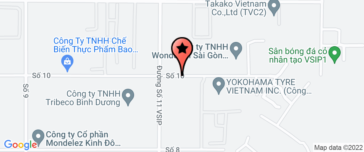 Bản đồ đến địa chỉ Công ty TNHH SANSHIN CHEMICAL INDUSTRY  Việt Nam