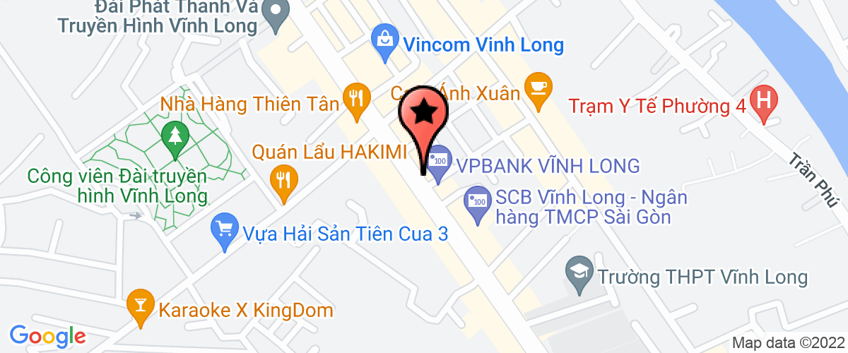 Bản đồ đến địa chỉ Chi Nhánh Công Ty Cổ Phần Pymepharco Tại Tỉnh Vĩnh Long