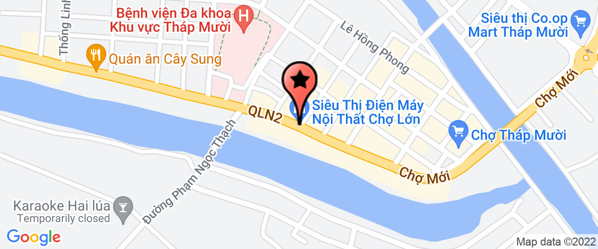 Bản đồ đến địa chỉ Công Ty Trách nhiệm Hữu Hạn Một Thành Viên Bảo Tâm