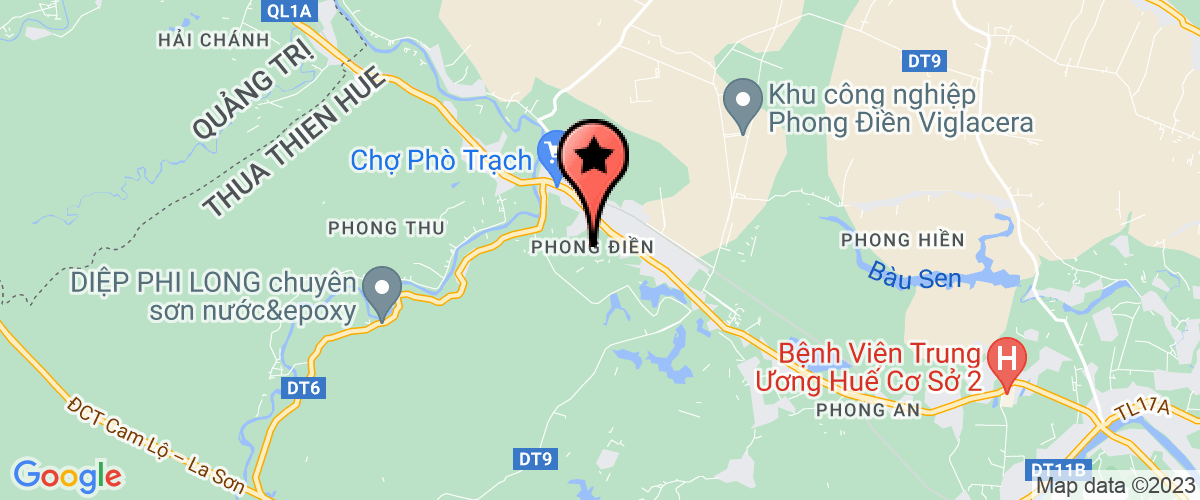 Bản đồ đến địa chỉ Hạt Kiểm lâm Phong Điền