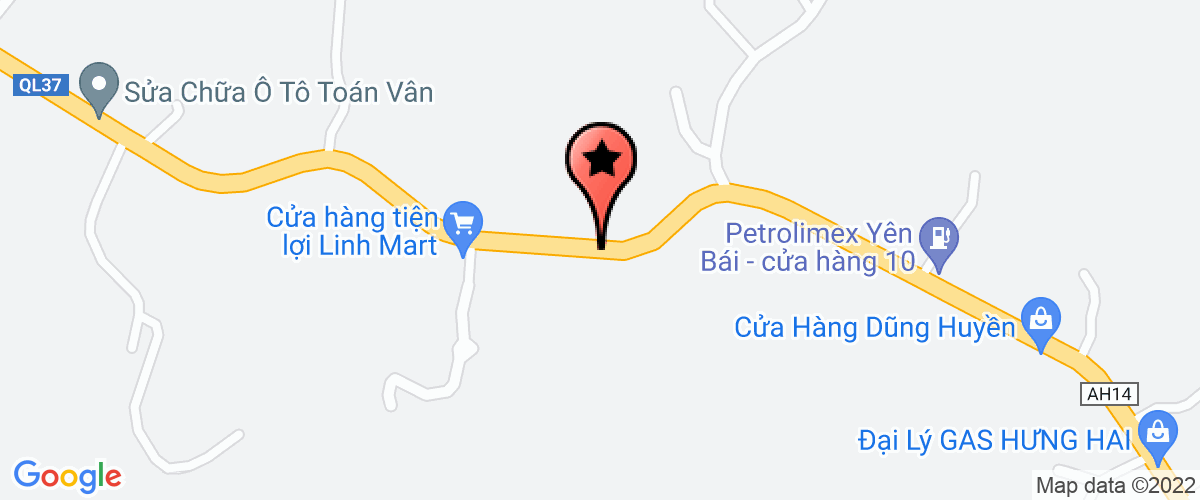 Bản đồ đến địa chỉ Công Ty TNHH Đầu Tư Thương Mại Và Phát Triển Nông Thôn Yên Bái