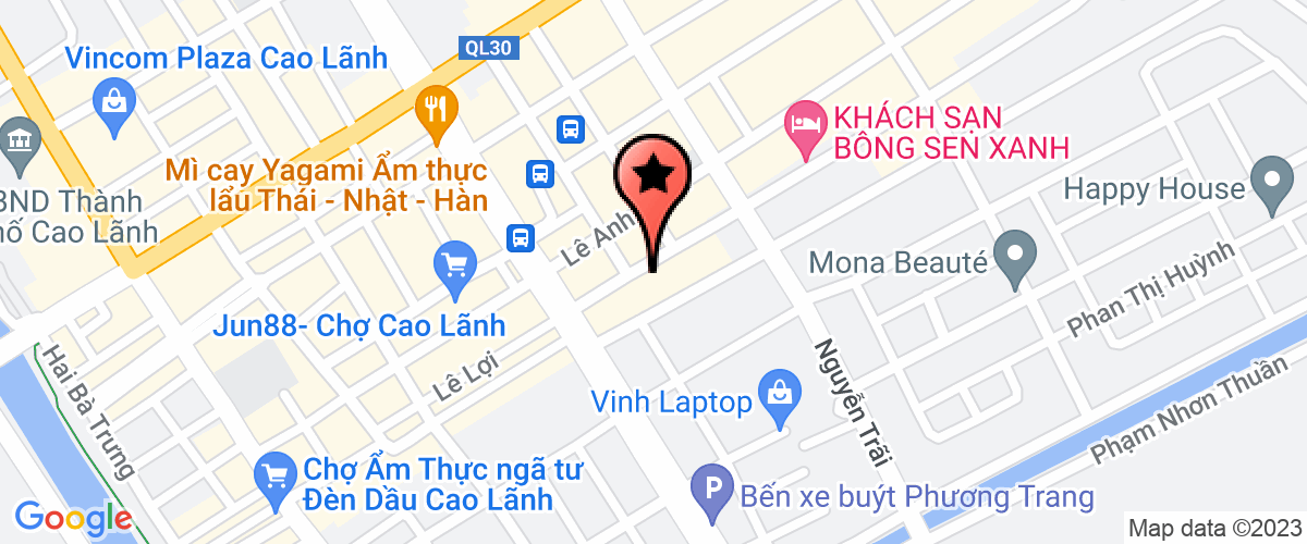 Bản đồ đến địa chỉ Công Ty TNHH Thương Mại Và Dịch Vụ Thanh Phong