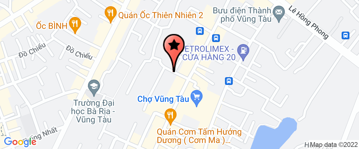 Bản đồ đến địa chỉ Công Ty TNHH Dịch Vụ Bảo Vệ Long Hải Vũng Tàu