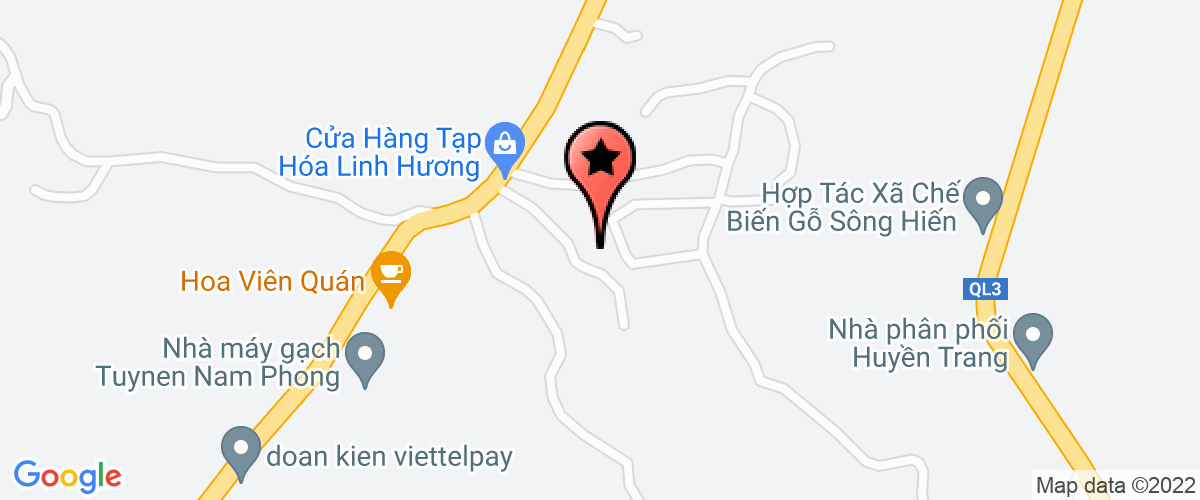 Bản đồ đến địa chỉ Công Ty TNHH Khai Thác Và Chế Biến Khoáng Sản Ba Rit Cao Bằng