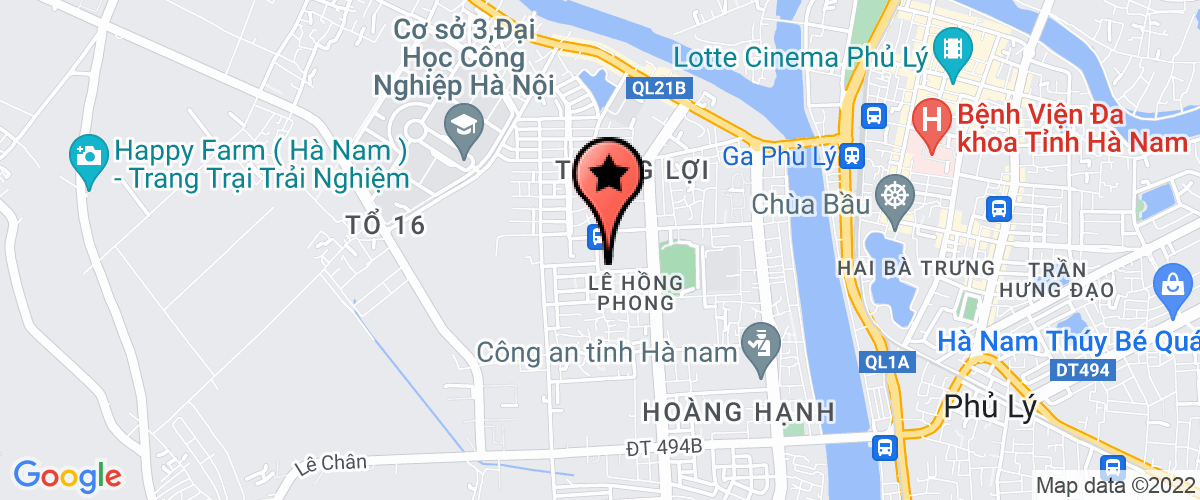 Bản đồ đến địa chỉ Công Ty TNHH MTV Hanafood Hà Nam