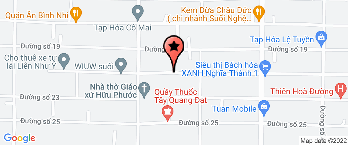 Bản đồ đến địa chỉ Công ty TNHH Sản Xuất - Thương Mại Trịnh Gia