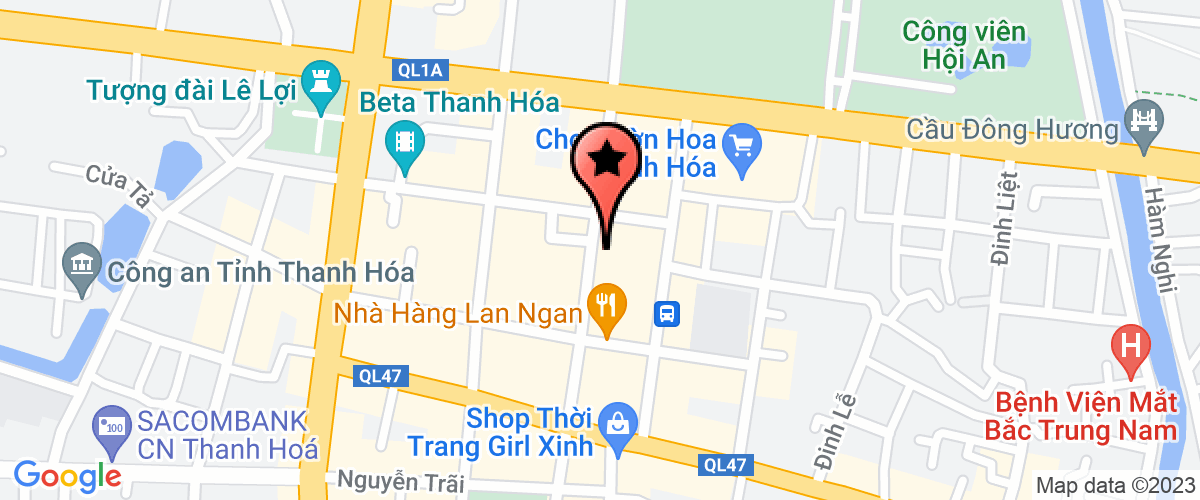 Bản đồ đến địa chỉ Công Ty TNHH Thương Mại Dược Phẩm Phong Thúy