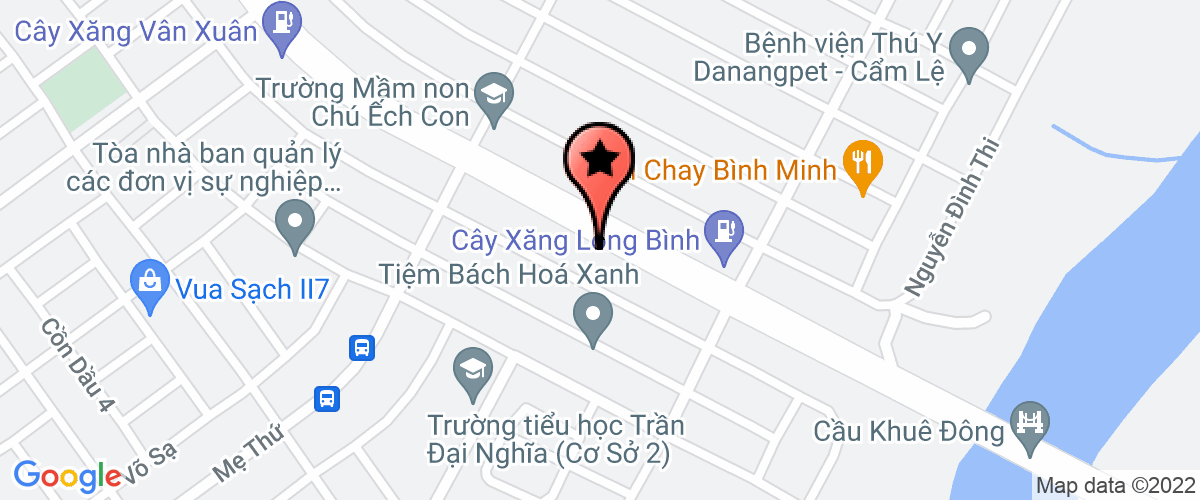Bản đồ đến địa chỉ Công Ty TNHH Trường Huấn Luyện Chó Nghiệp Vụ Đà Nẵng