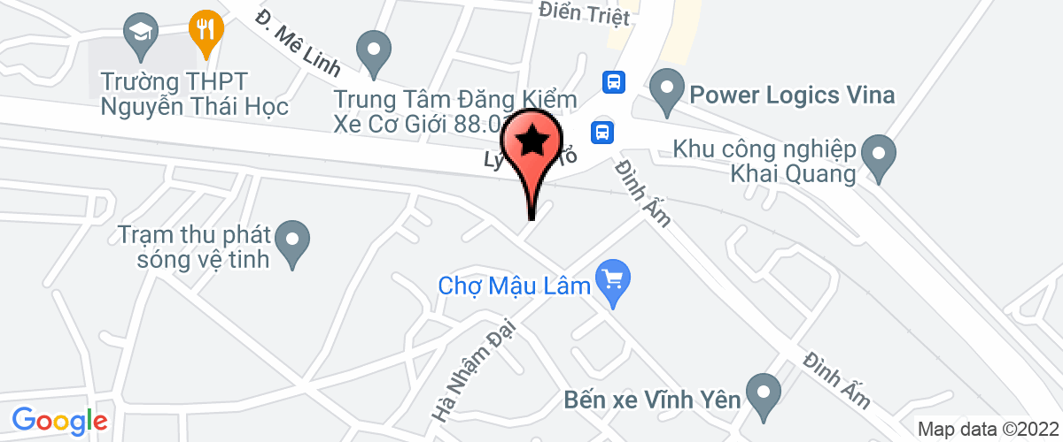 Bản đồ đến địa chỉ Công Ty TNHH MTV Dịch Vụ Thương Mại Vĩnh Phúc